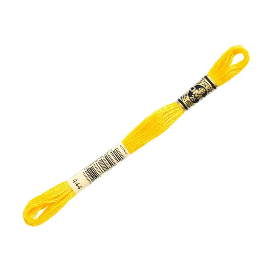 DMC 444- 6 Strand Embroidery Floss