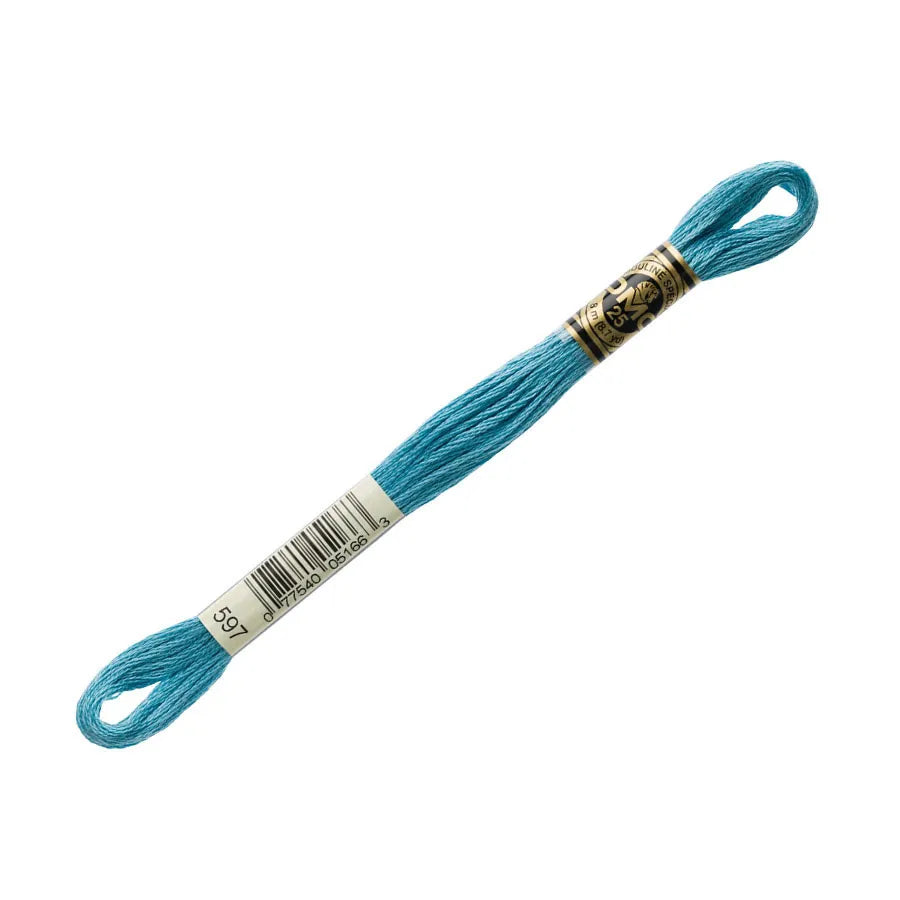 DMC 597 - 6 Strand Embroidery Floss