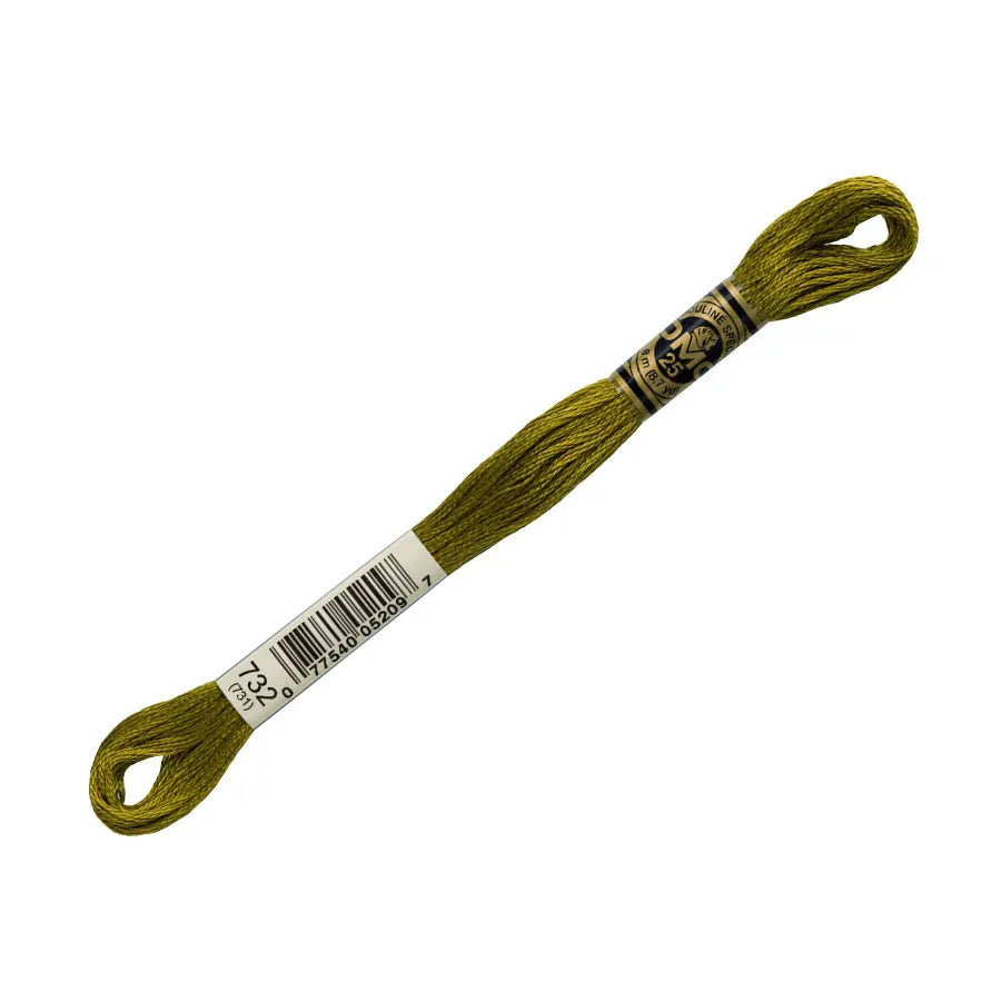 DMC 732- 6 Strand Embroidery Floss