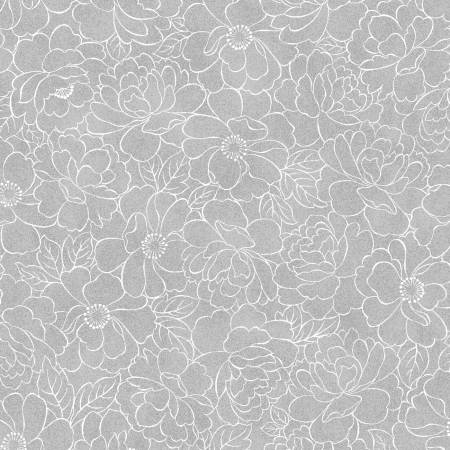 Sundrenched Grey- Studio Cottons by Fabric Traditions- Fabric Off the Bolt