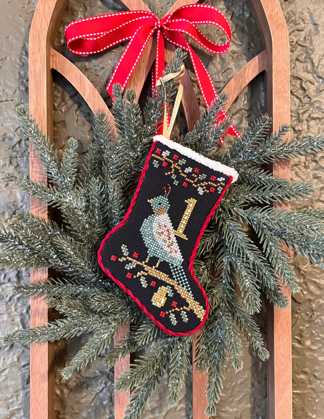 12 Days of Christmas Stockings - Annie Beez Folk Art