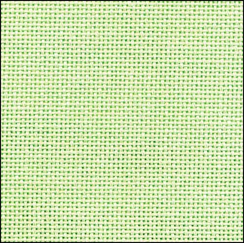 27ct Lime Linda Fabric – Zweigart Cross Stitch Fabric