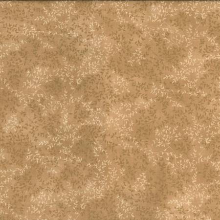 Farenheit Tan Vines- Studio Cottons by Fabric Traditions- Fabric Off the Bolt