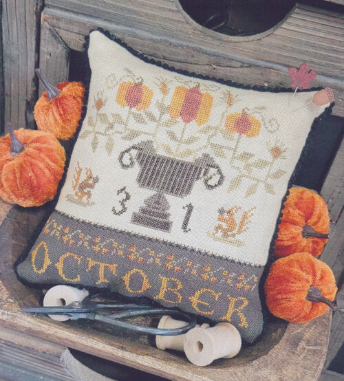 Pumpkin Urn by Quaint Rose NeedleArt