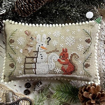 Snowman Lookalike - Bunny and Squirrel - PuntiniPuntini