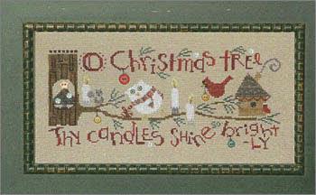 The Christmas Branch 3 part Series by Bent Creek - All 3 charts included!!
