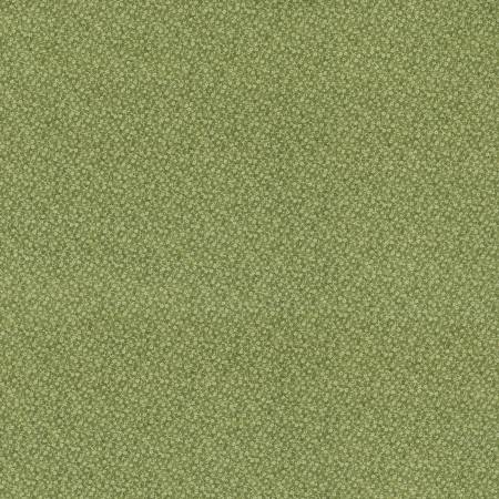 Essentials-Green W/White Speckles- Studio Cottons by Fabric Traditions- Fabric Off the Bolt