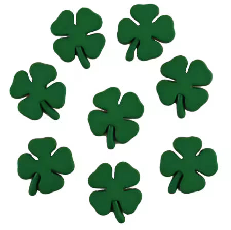 Buttons Galore & More- St. Patrick's Day Collection - Shamrocks