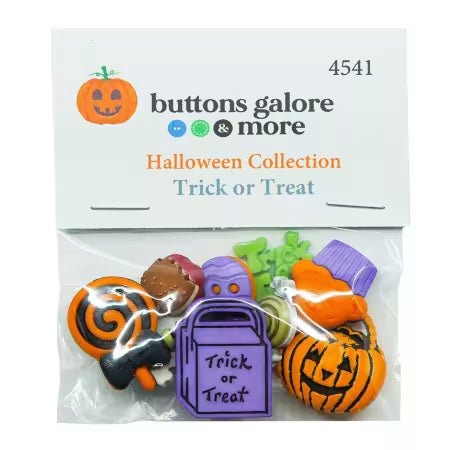 Buttons Galore & More- Halloween Collection - Trick or Treat