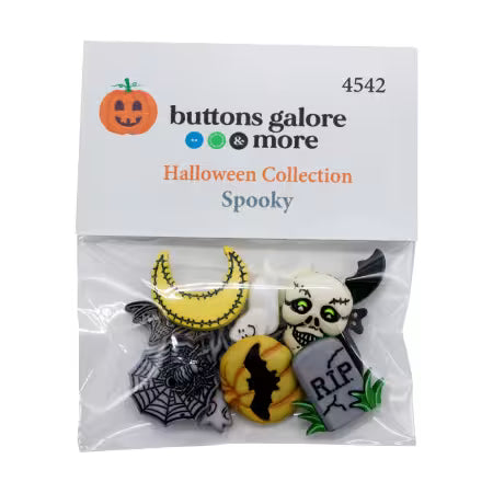 Buttons Galore & More- Halloween Collection - Spooky