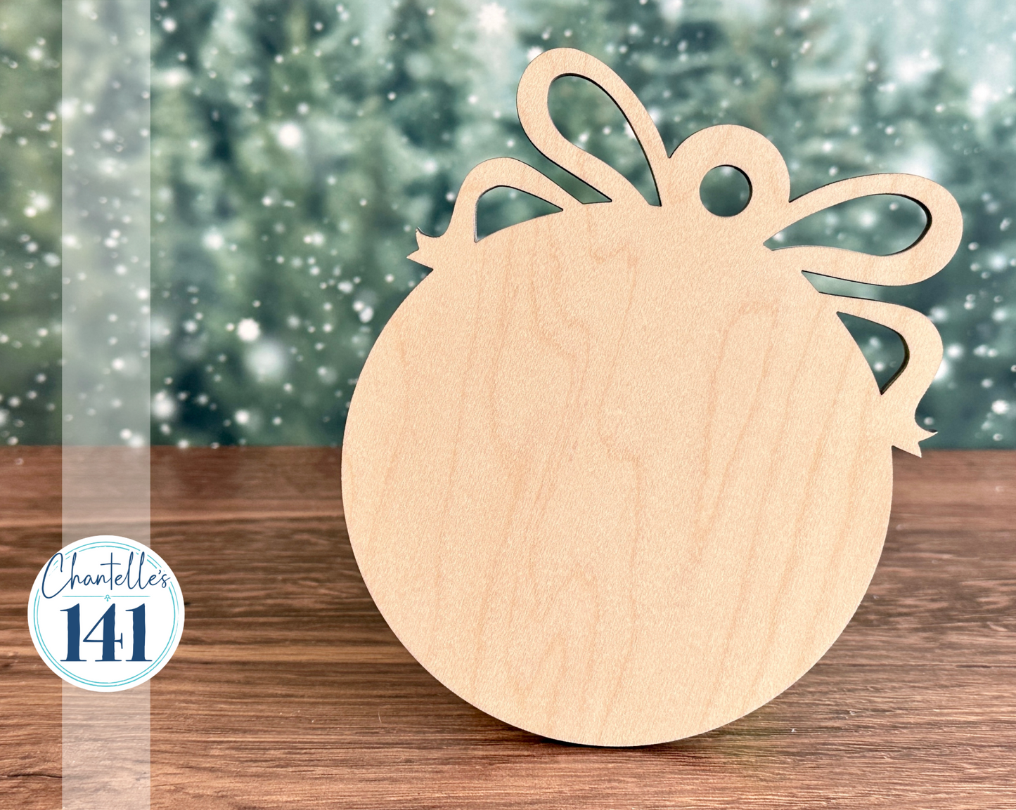 Unfinished Wood Ornaments - by Chantelle's 141