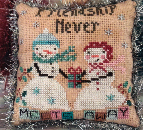 Friendship Never Melts Away - Annie Beez Folk Art
