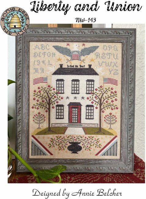 Liberty and Union- Annie Beez Folk Art