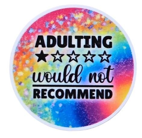 Adulting Would Not Recommend Needle Minder by Mind your Needle
