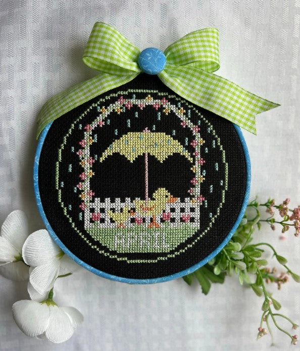 April - A Year in the Hoop Kit -Small Town Needleworks