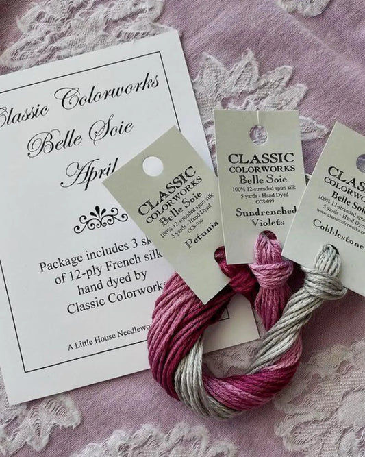 Belle Soie April Silk Floss Pack by Classic Colorworks