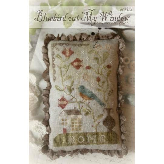 Bluebird Out My Window- With Thy Needle & Thread - Brenda Gervais - Cross Stitch Pattern