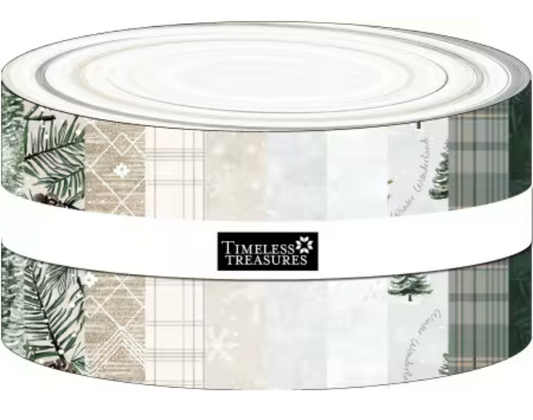 Winter Wonderland by Katie Hennagir Designs From Timeless Treasures  2.5" Strips