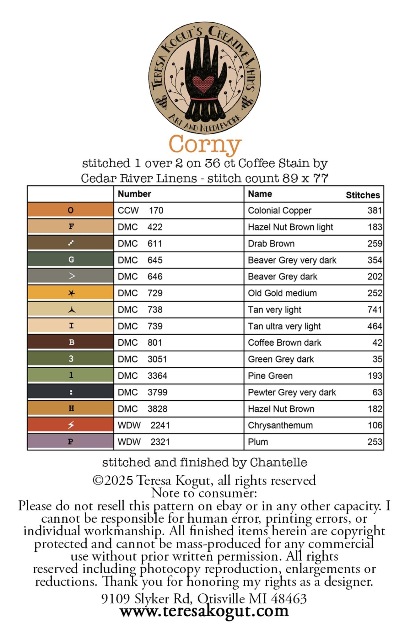 Pre-Order - Corny - Teresa Kogut