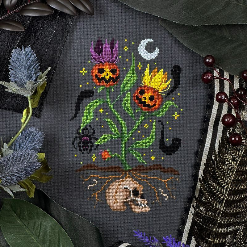 Spooky Blooms - The Stitch Crypt
