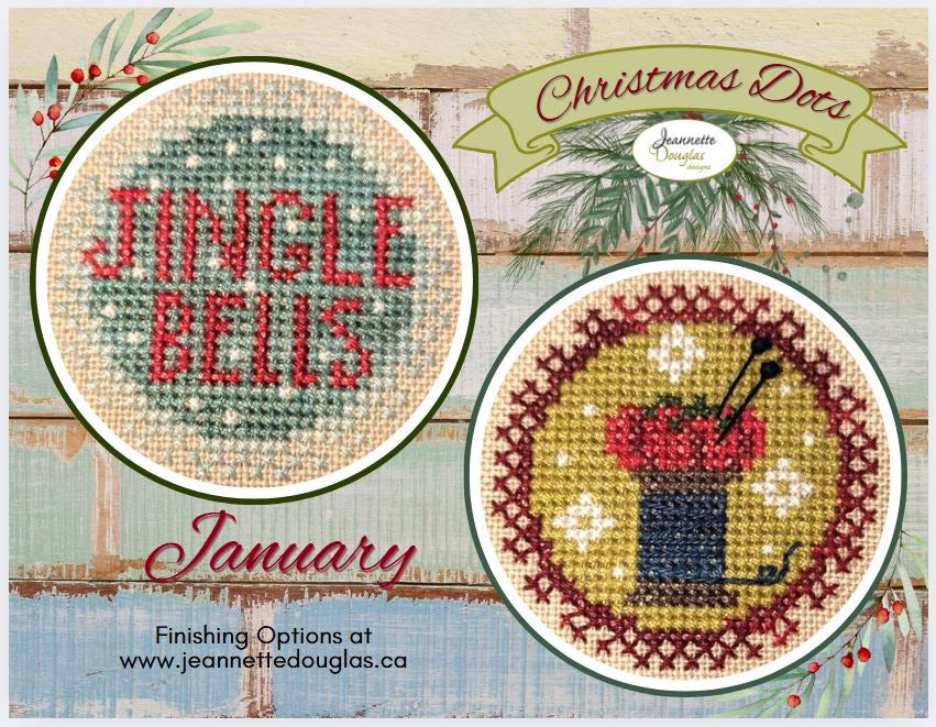 Christmas Dot Series - January - Jeannette Douglas