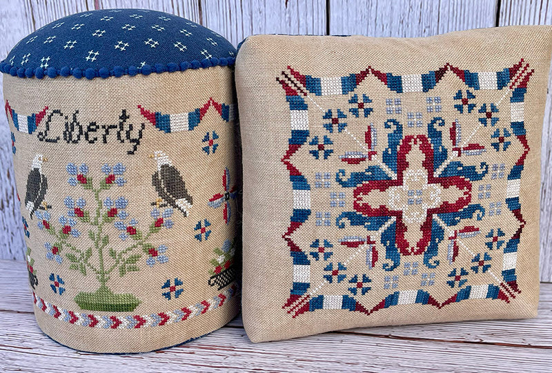 Liberty Drum and Pincushion- Jan Hicks Creates (Market Exclusive)