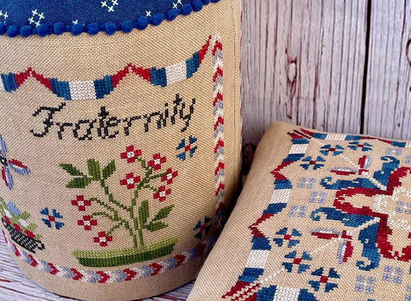 Liberty Drum and Pincushion- Jan Hicks Creates (Market Exclusive)