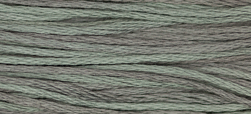 Graphite #1154 by Weeks Dye Works- 5 yds Hand-Dyed, 6 Strand 100% Cotton Cross Stitch Embroidery Floss