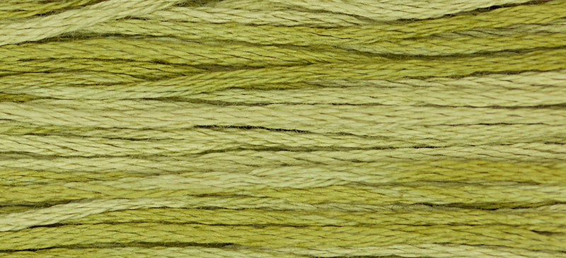 Guacamole #1193 by Weeks Dye Works- 5 yds Hand-Dyed, 6 Strand 100% Cotton Cross Stitch Embroidery Floss