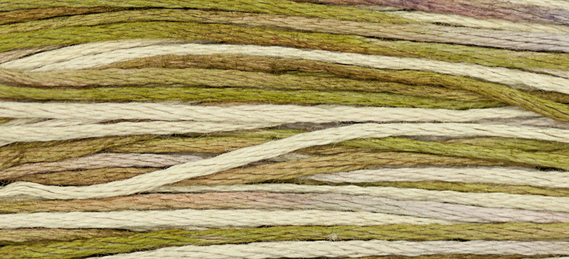 Latte #1221 by Weeks Dye Works- 5 yds Hand-Dyed, 6 Strand 100% Cotton Cross Stitch Embroidery Floss