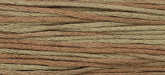 Bark #1271 by Weeks Dye Works- 5 yds Hand-Dyed, 6 Strand 100% Cotton Cross Stitch Embroidery Floss
