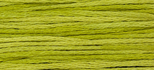 Grasshopper #2205 by Weeks Dye Works- 5 yds Hand-Dyed, 6 Strand 100% Cotton Cross Stitch Embroidery Floss