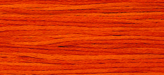 Blaze #2235 by Weeks Dye Works- 5 yds Hand-Dyed, 6 Strand 100% Cotton Cross Stitch Embroidery Floss