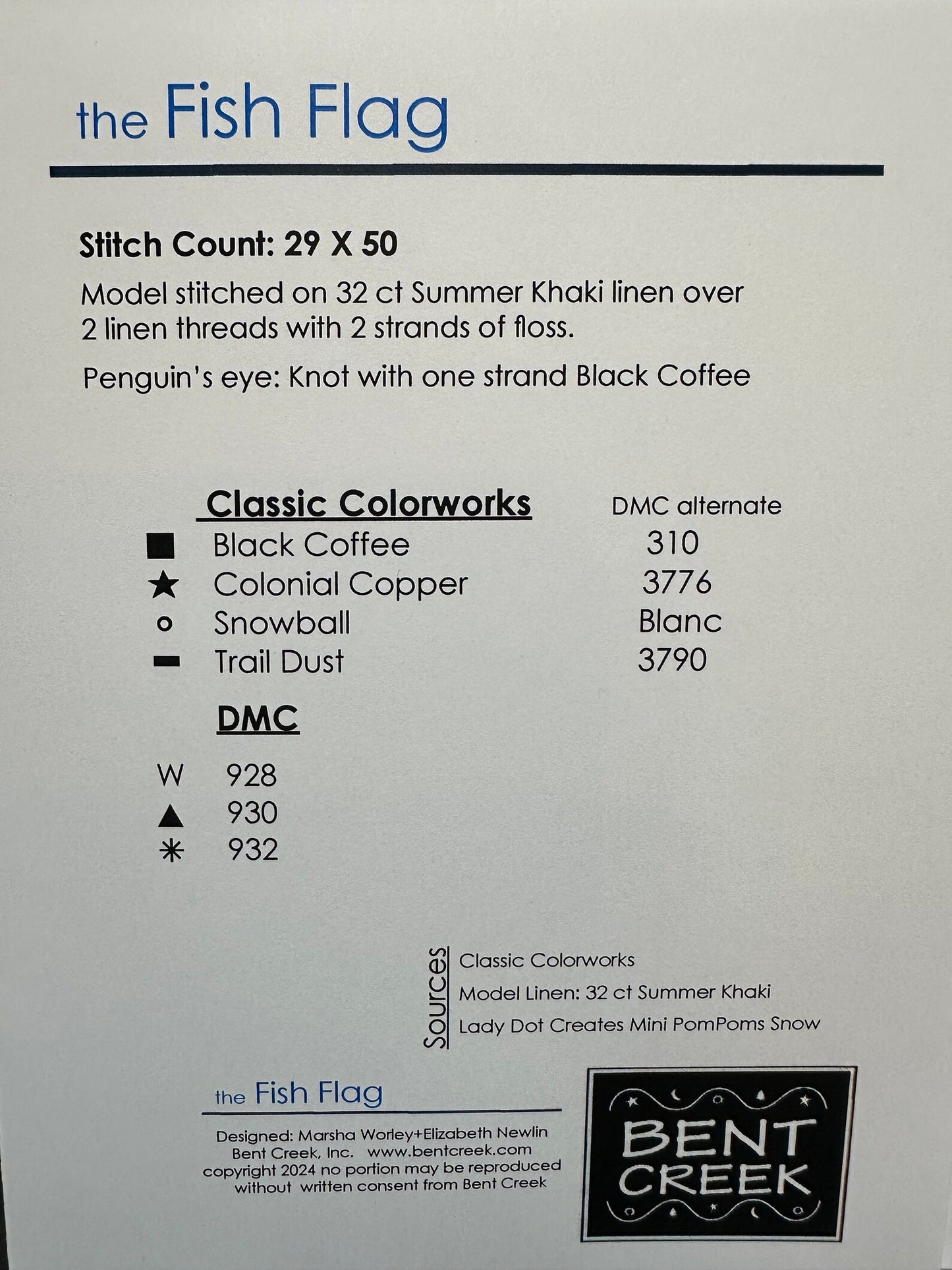 Fish Flag by Bent Creek