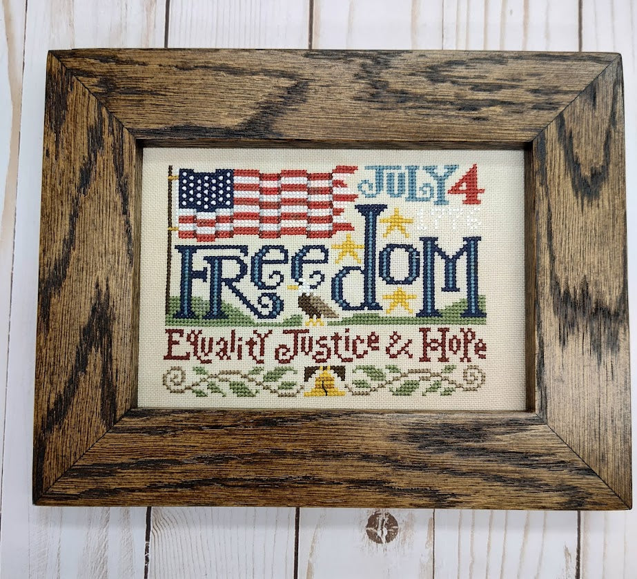 Founding Promises Kit w/frame- Silver Creek Samplers