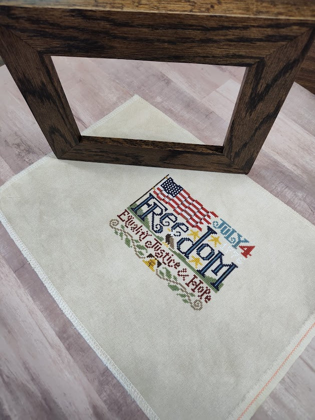 Founding Promises Kit w/frame- Silver Creek Samplers