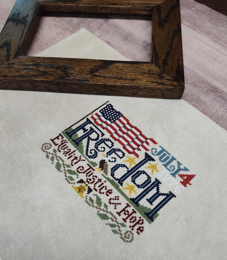 Founding Promises Kit w/frame- Silver Creek Samplers