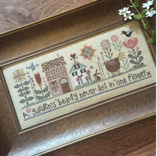 A Garden's Beauty- Heart in Hand