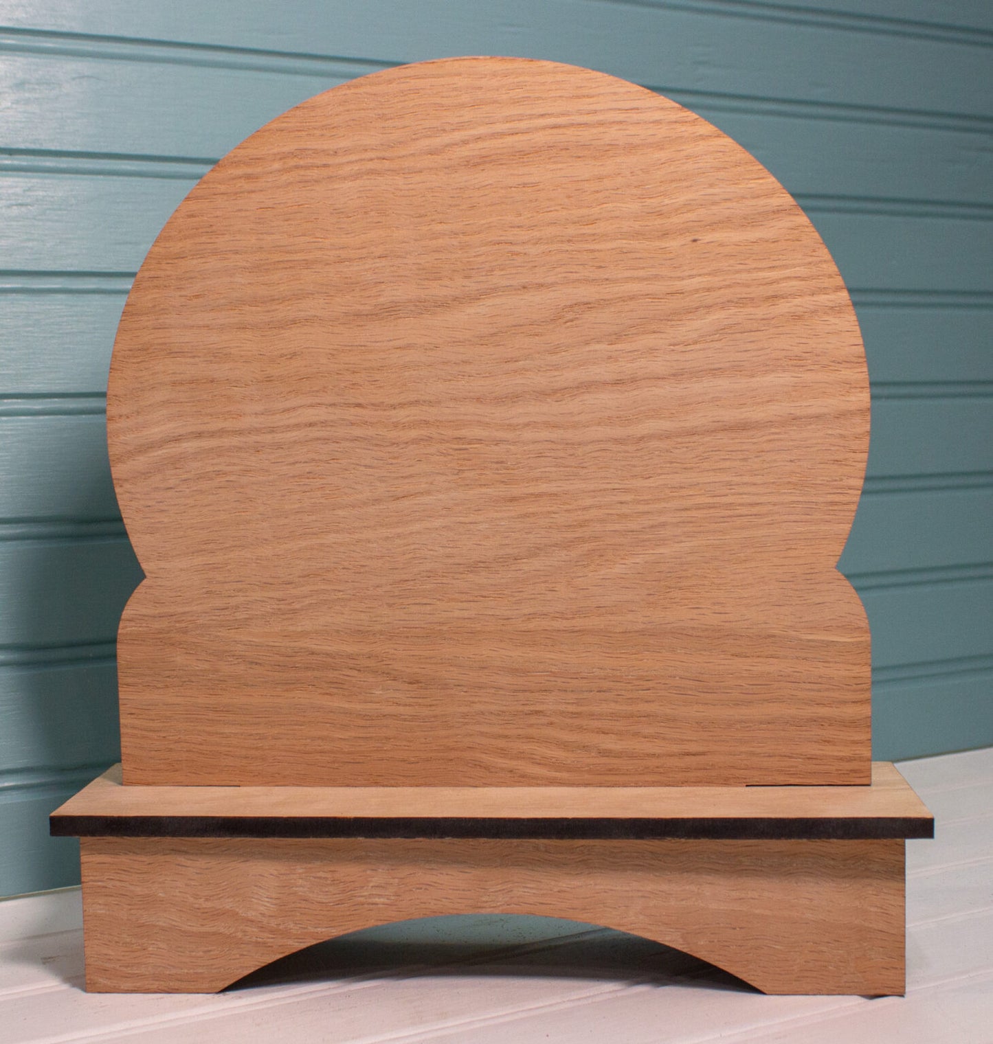 Wooden Snow Globe Backer- Cherry Blossoms