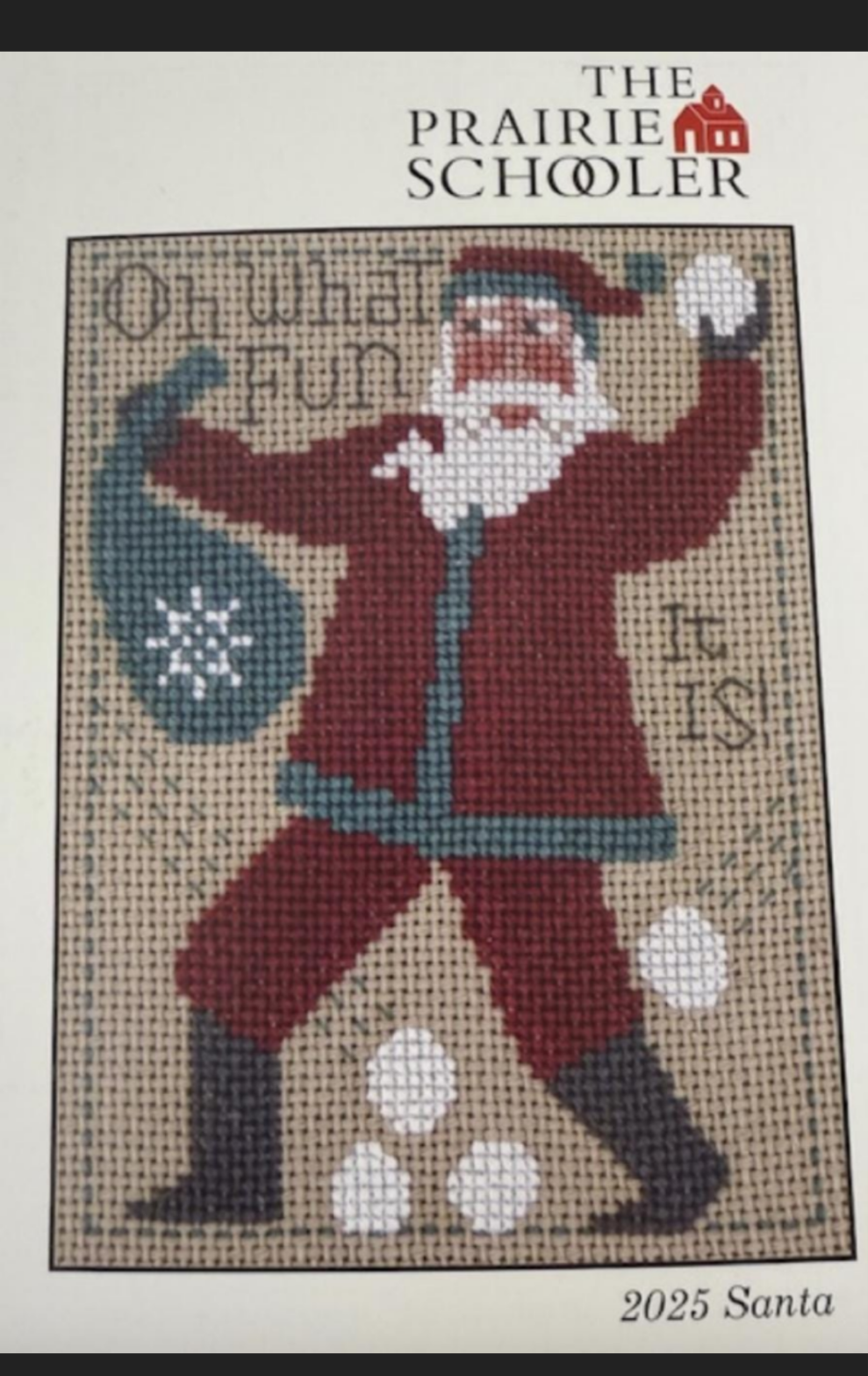 2025 Santa - Prairie Schooler