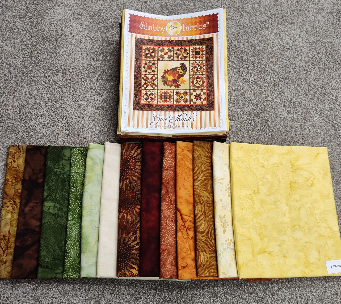 Give Thanks Quilt Kit
