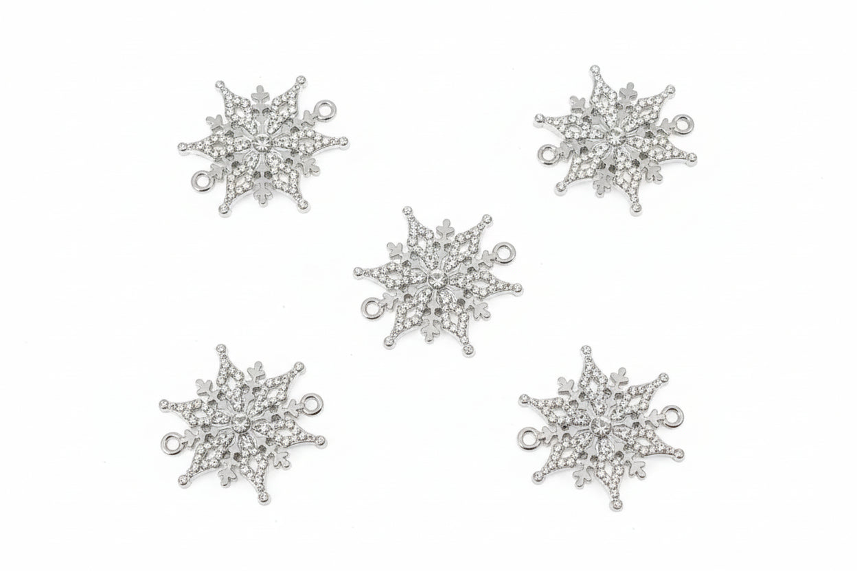 Needle Minder - Silver Snowflake