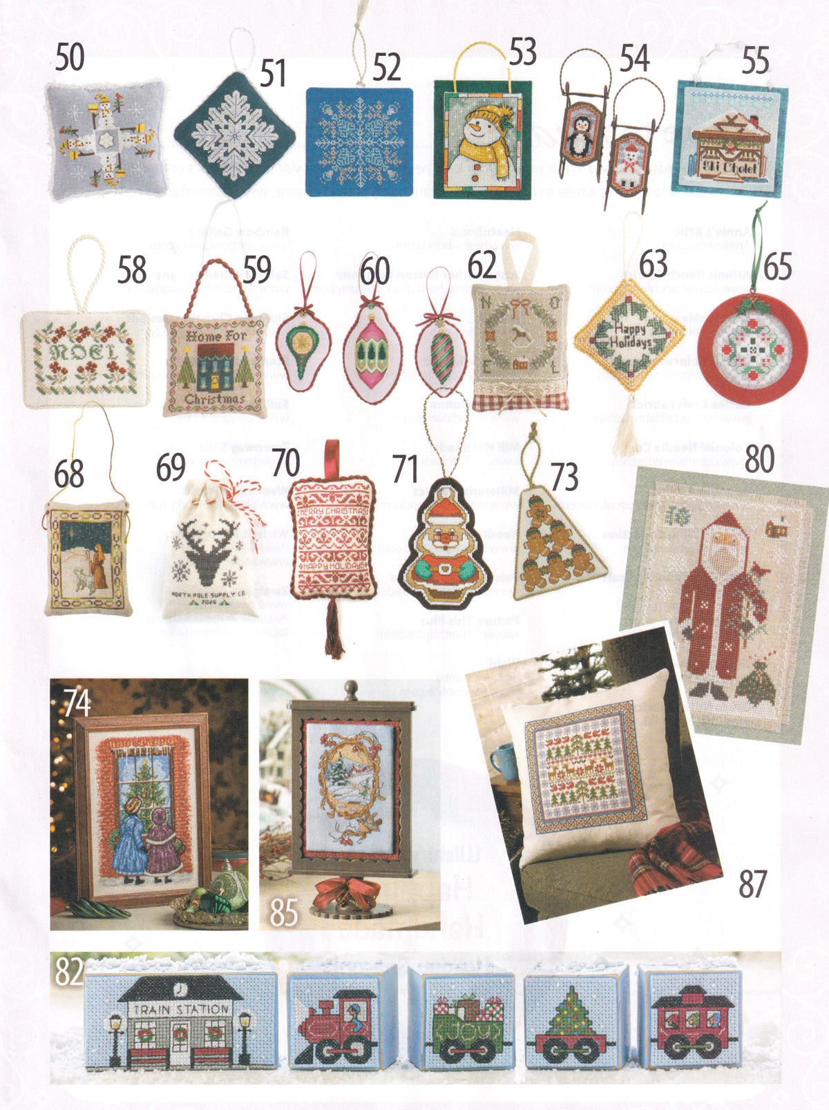 Christmas Ornaments - Just Cross Stitch 2026 Special Holiday Issue - Magazine