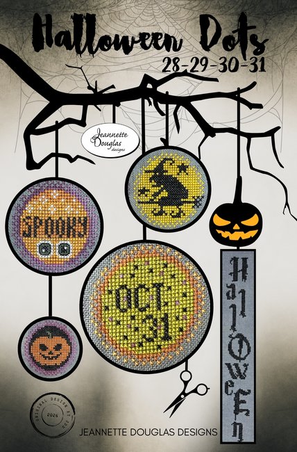 Halloween Dot Series - #28, 29, 30 & 31 - Jeannette Douglas