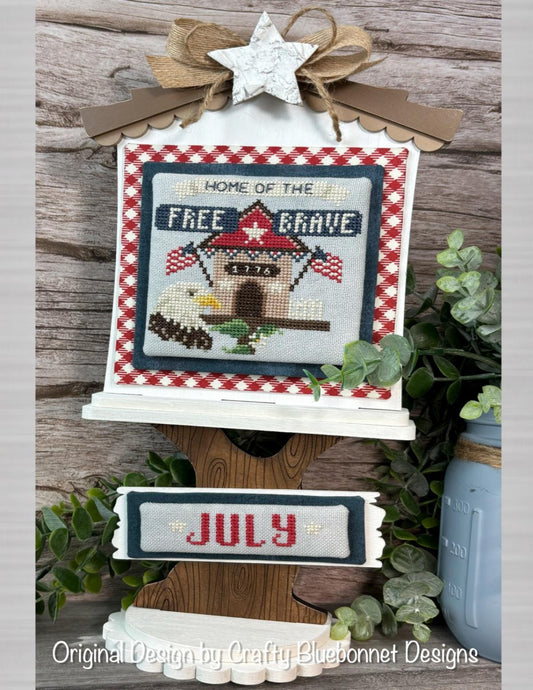 Feathered Friends - July - Crafty Bluebonnet Designs