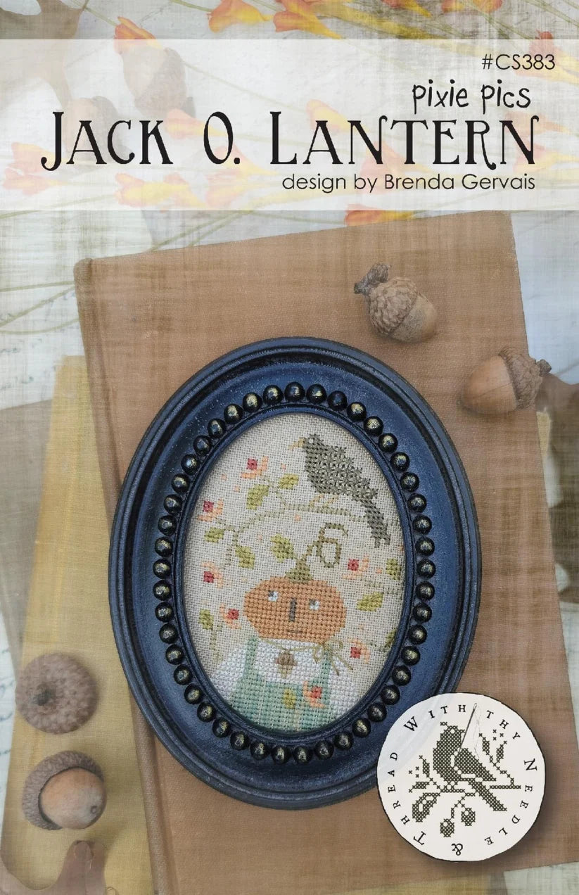 Jack O. Lantern - With Thy Needle & Thread - Brenda Gervais - Cross Stitch Pattern