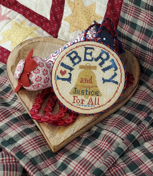 Justice For All With Floss- Wildflower Stitching