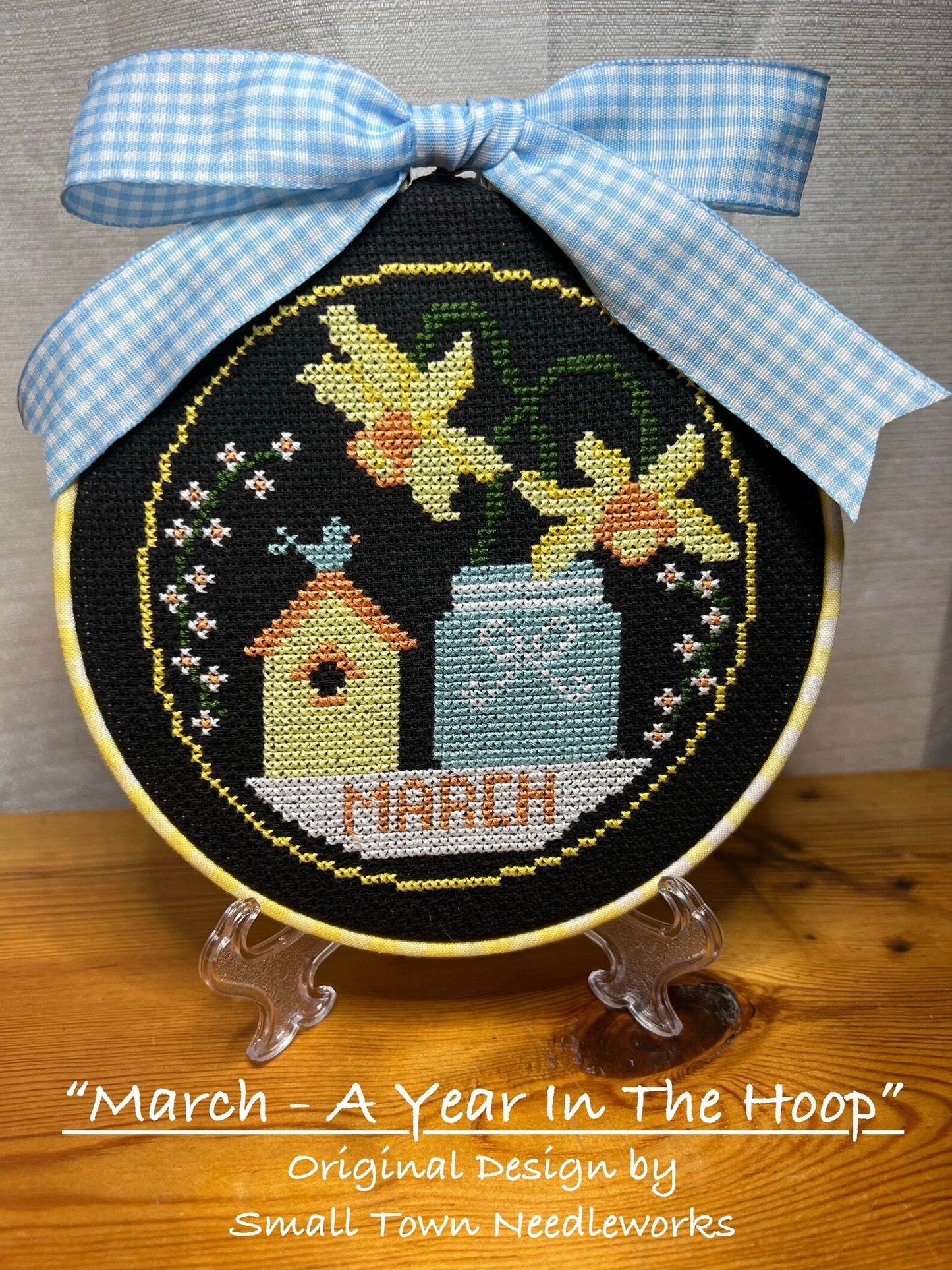 March - A Year in the Hoop Kit -Small Town Needleworks
