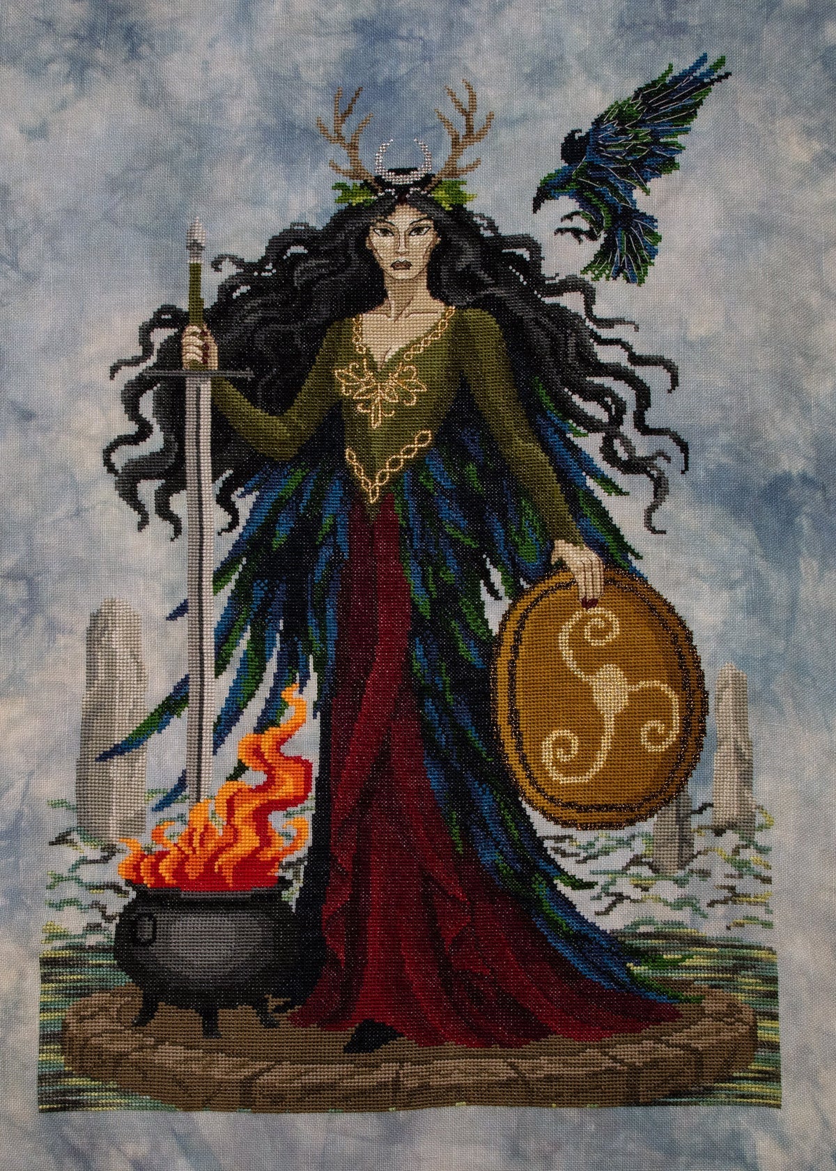 Pre-Order - The Morrigan by The Stitchin' Kitten Designs