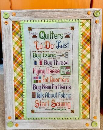 Quilter's To Do List - Pickle Barrel Designs
